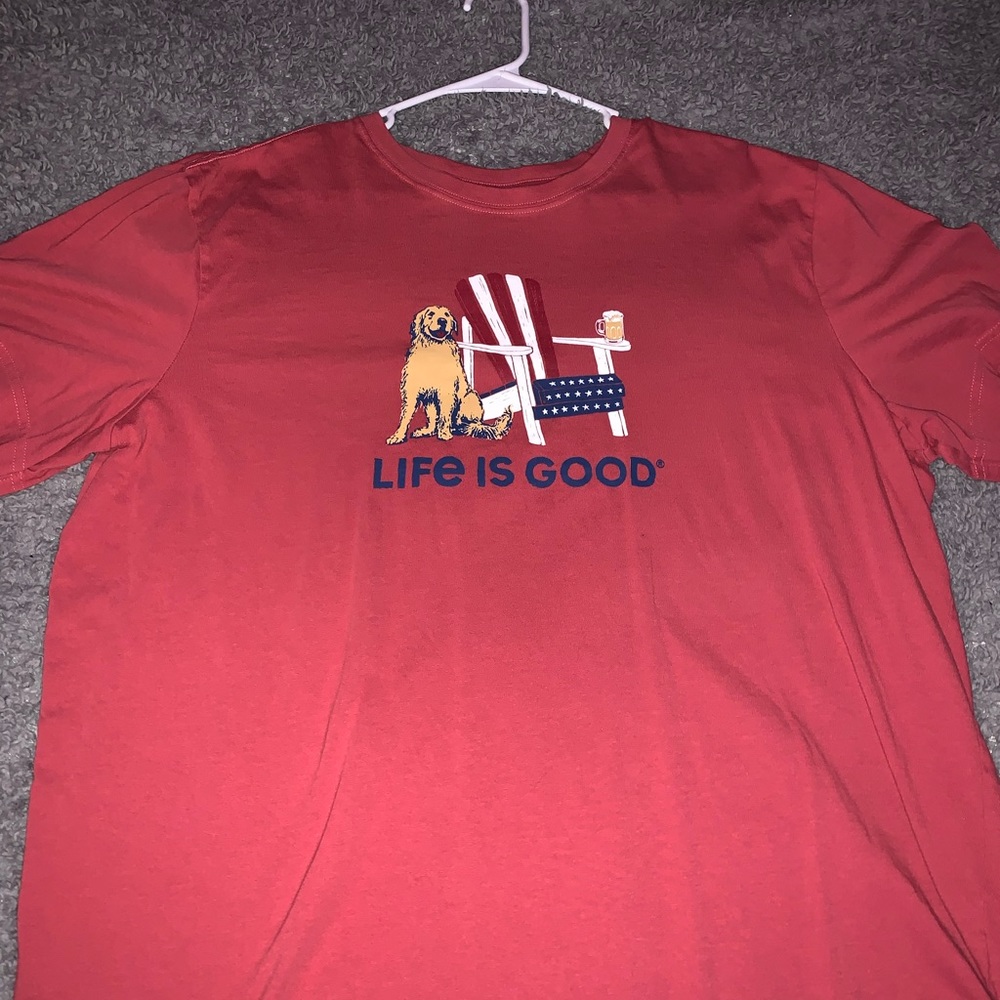 Life is good tee